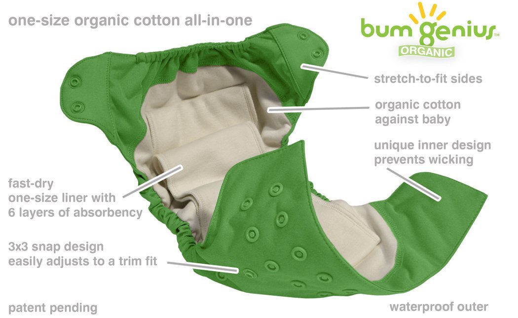 Bumgenius Elemental Organic Cotton 