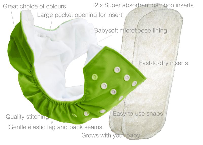 Little lamb online pocket nappies