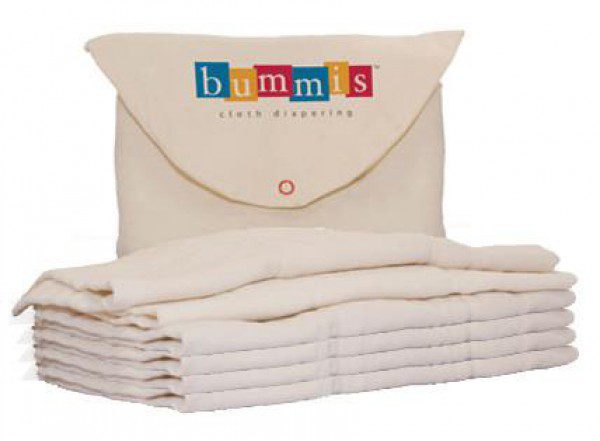 Large Bummis Organic Cotton Prefold