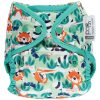 Red Panda wrap onesize cloth parent