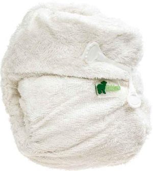 Little Lamb Bamboo Shaped Nappy NIPPA FASTENING NO VELCRO