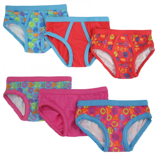 Bright Bots mixed undies