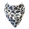 leopard muslinz dribble bib