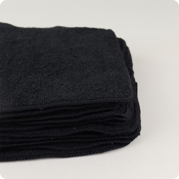 Muslinz Black washable wipes