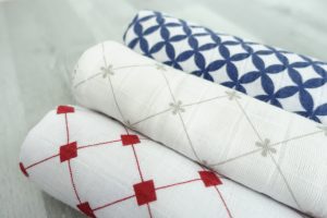 MuslinZ pure cotton 70 x 70cm squares 6 pack